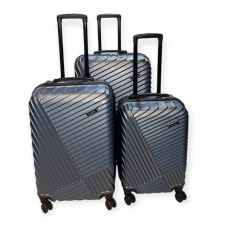 Ultra Light Abs 3'lü Valiz Mavi