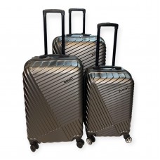 Ultra Light Abs 3'lü Valiz Füme